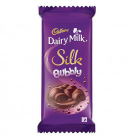 Cadbury Dairy Milk Silk Bubbly  Pack  120 grams